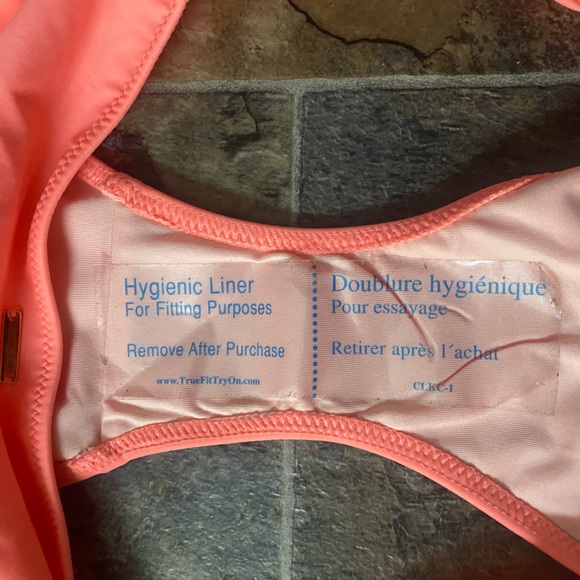 Orange VS size medium bikini bottoms ONLY - Picture 2 of 3